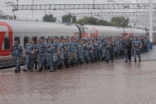 Отряд кузбасской полиции без потерь вернулся из чеченской командировки
